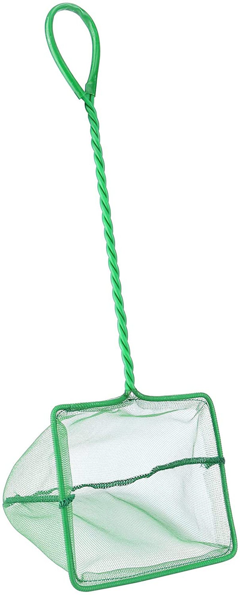Lpraer Aquarium Fish Net Fine Mesh Nylon Net with Long Handle Square Quick Catch Net for Fish Tank Animals & Pet Supplies > Pet Supplies > Fish Supplies > Aquarium Fish Nets Lpraer 5 inch