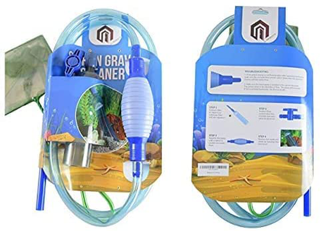 LL Products Gravel Vacuum for Aquarium - Fish Tank Gravel Cleaner- Aquarium Vacuum Cleaner -Aquarium Siphon Animals & Pet Supplies > Pet Supplies > Fish Supplies > Aquarium Cleaning Supplies Open Door Living