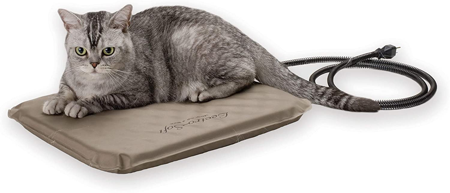 K&H Pet Products Lectro-Soft Outdoor Heated Pet Bed Animals & Pet Supplies > Pet Supplies > Dog Supplies > Dog Beds K&H PET PRODUCTS Retail Box Small (14 x 18 in)