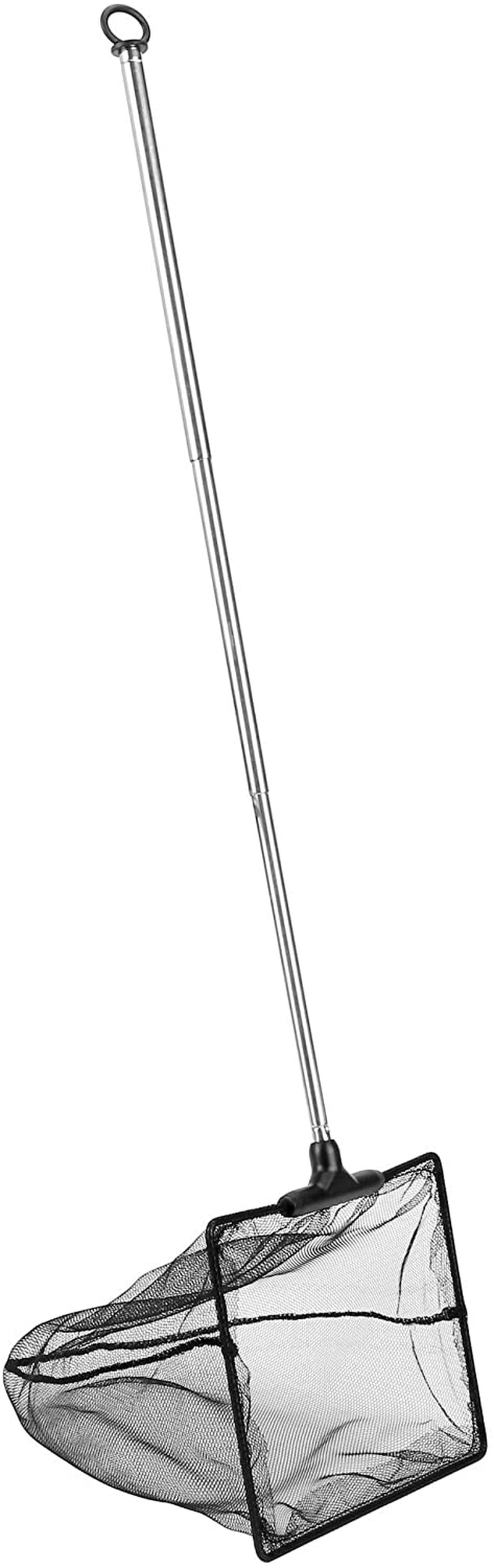 Lpraer Aquarium Fish Net with Extendable Stainless Steel Long Handle Fine Mesh Net for Fish Tank Animals & Pet Supplies > Pet Supplies > Fish Supplies > Aquarium Fish Nets Lpraer Large