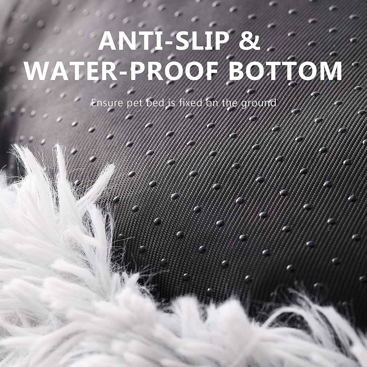 Calming Dog Bed for Dogs Cats Donut Dog Bed Pet Cushion Bed Plush Cat Bed round Anti-Anxiety Dog Bed Orthopedic Dog Bed Animals & Pet Supplies > Pet Supplies > Dog Supplies > Dog Beds CEVICOLZE