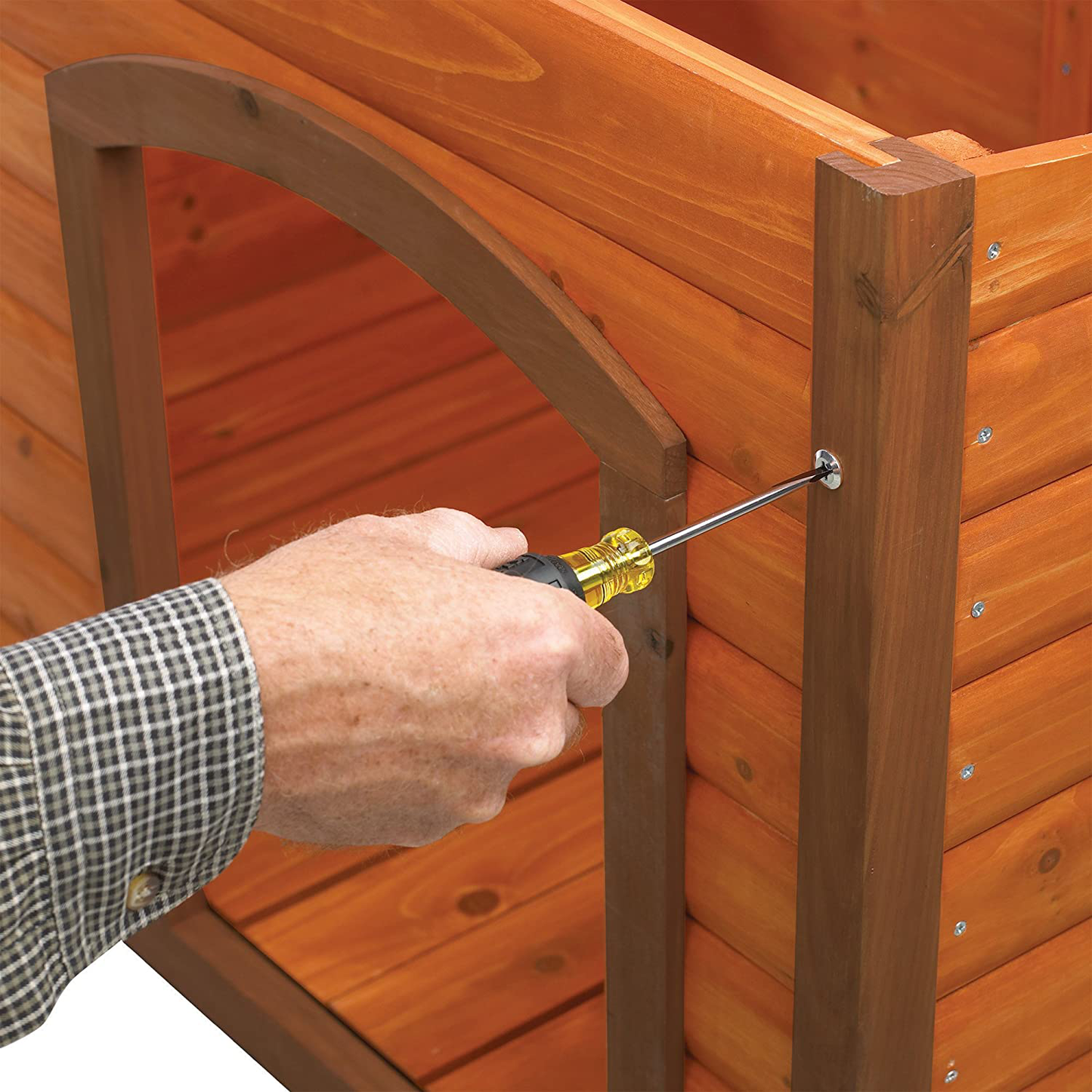 Ware Manufacturing Premium plus Fir Wood Dog House - Medium Animals & Pet Supplies > Pet Supplies > Dog Supplies > Dog Houses Ware Manufacturing