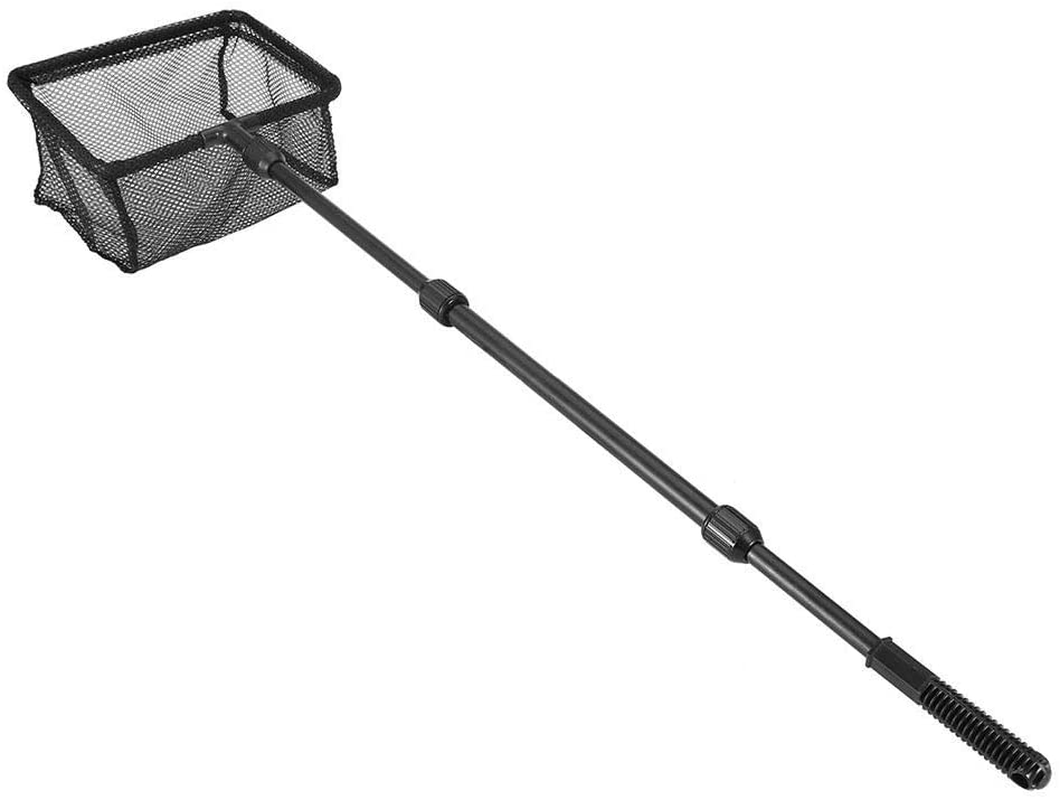 Garosa Fishing Net Folding Landing Net Retractable Aluminum Fish Tank Net Floating Objects Clean Tools Fishing Accessories Animals & Pet Supplies > Pet Supplies > Fish Supplies > Aquarium Fish Nets Garosa
