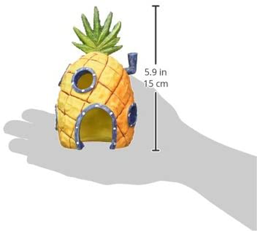 Penn Plax 07074 Spongebob and Pineapple House Aquarium Ornament Animals & Pet Supplies > Pet Supplies > Fish Supplies > Aquarium Decor Penn-Plax