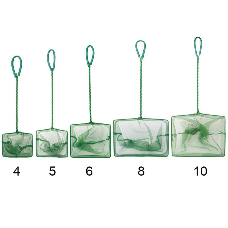 Aquarium Square Fishing Net Catching Dush Long Handle Cleaning Tool Mesh Animals & Pet Supplies > Pet Supplies > Fish Supplies > Aquarium Fish Nets Esho
