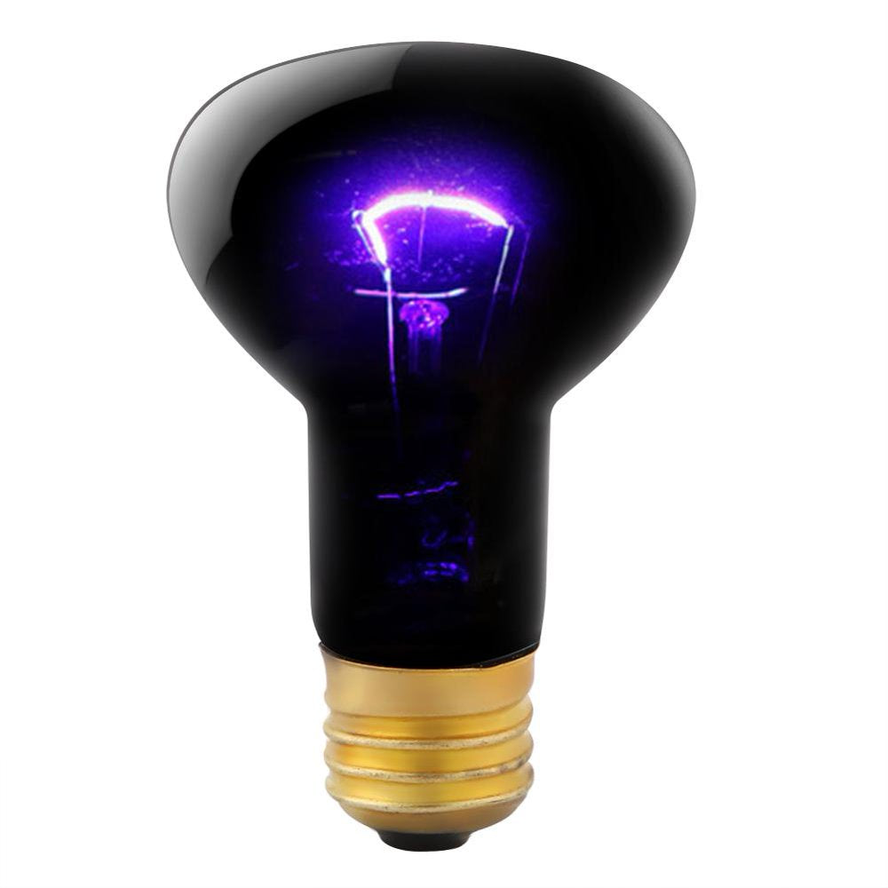 Mgaxyff 25/50/60/75/100W UVA Day Night Amphibian Snake Lamp Heat Reptile Bulb Light Mgaxyff