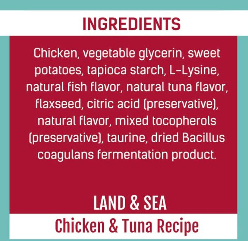 Get Naked Essential Health Biteables Soft Cat Treats Land and Sea Flavor Animals & Pet Supplies > Pet Supplies > Cat Supplies > Cat Treats Get Naked