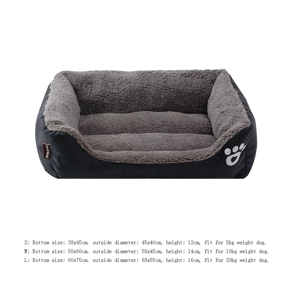 Small Cat Puppies Bed Cotton Soft Dog Beds Animals House Mat Pad Cat Rabbit Sofa Cuddler Kennel Pad Animals & Pet Supplies > Pet Supplies > Cat Supplies > Cat Beds Worallymy