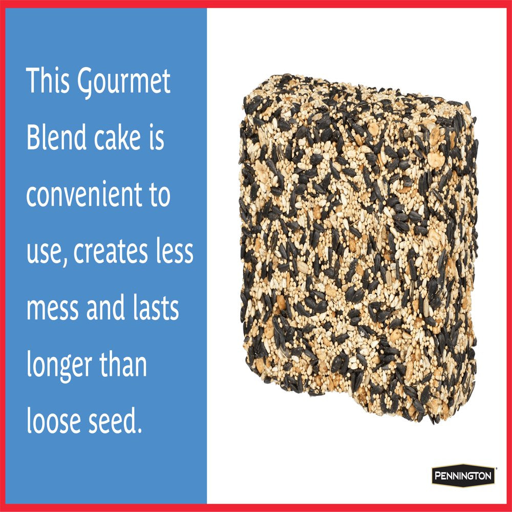 Pennington Premium Gourmet Wild Bird Seed Cake, 2 Lb. Animals & Pet Supplies > Pet Supplies > Bird Supplies > Bird Treats CENTRAL GARDEN & PET COMPANY