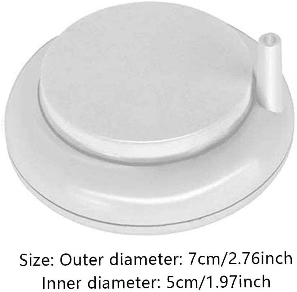 Eastjing Aquarium Air Stone Aquarium Air Stone Ultra Silent Oxygen Diffuser Fish Tank Bubbler round White 50Mm Animals & Pet Supplies > Pet Supplies > Fish Supplies > Aquarium Air Stones & Diffusers Eastjing