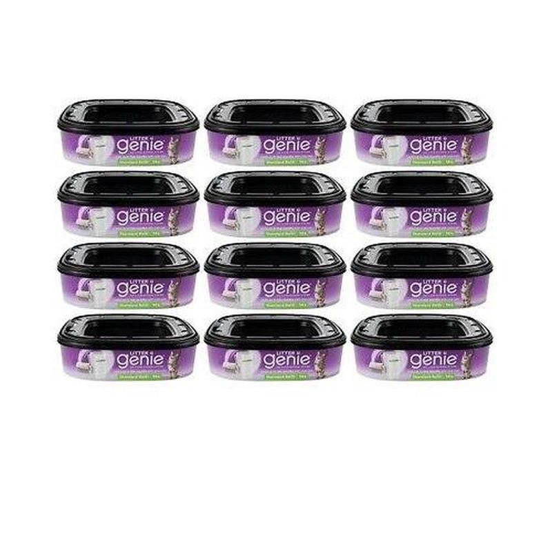 Litter Genie Cat Litter Disposal System REFILL CARTRIDGE - 12 Pack Animals & Pet Supplies > Pet Supplies > Cat Supplies > Cat Litter UnAssigned