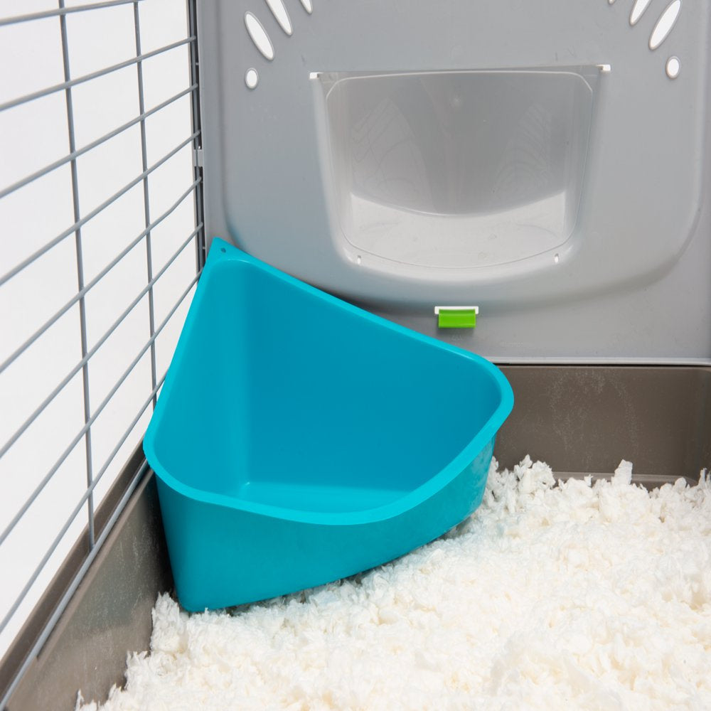 Lixit Corner Litter Pan for Ferrets, Rabbits, Rats, Guinea Pigs and Other Small Animals Animals & Pet Supplies > Pet Supplies > Small Animal Supplies > Small Animal Bedding Lixit