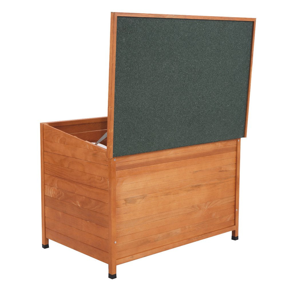 Ubesgoo Waterproof Wooden Dog House Pet Shelter Dog Kennel Wood Finish Animals & Pet Supplies > Pet Supplies > Dog Supplies > Dog Houses KOL PET