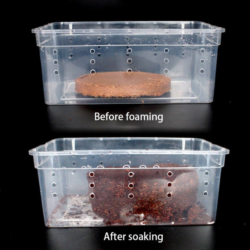 Reptile Substrate Coconut Fiber Soil Bricks Mat Turtle Lizard Bottom Supplies Animals & Pet Supplies > Pet Supplies > Reptile & Amphibian Supplies > Reptile & Amphibian Substrates Volpter