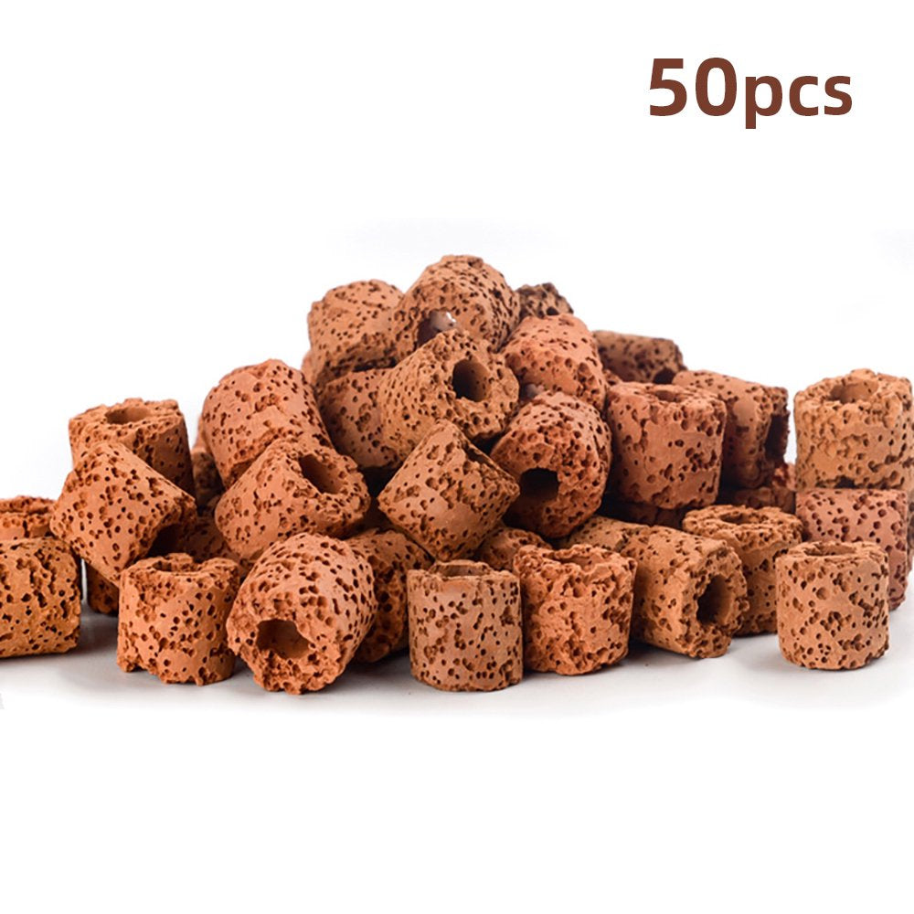 Aquarium Filter Media Ring Bio Ring for Aquarium Filter 20PCS Animals & Pet Supplies > Pet Supplies > Fish Supplies > Aquarium Filters Anself 50pcs