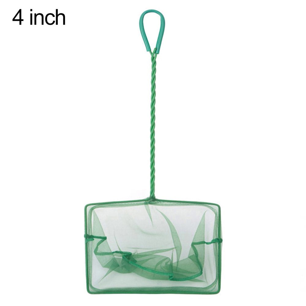 Leaveforme Fish Net Long Handle Strong Bearing Aquarium Accessory Fine Mesh Aquarium Net for Transferring Animals & Pet Supplies > Pet Supplies > Fish Supplies > Aquarium Fish Nets leaveforme 4Inch