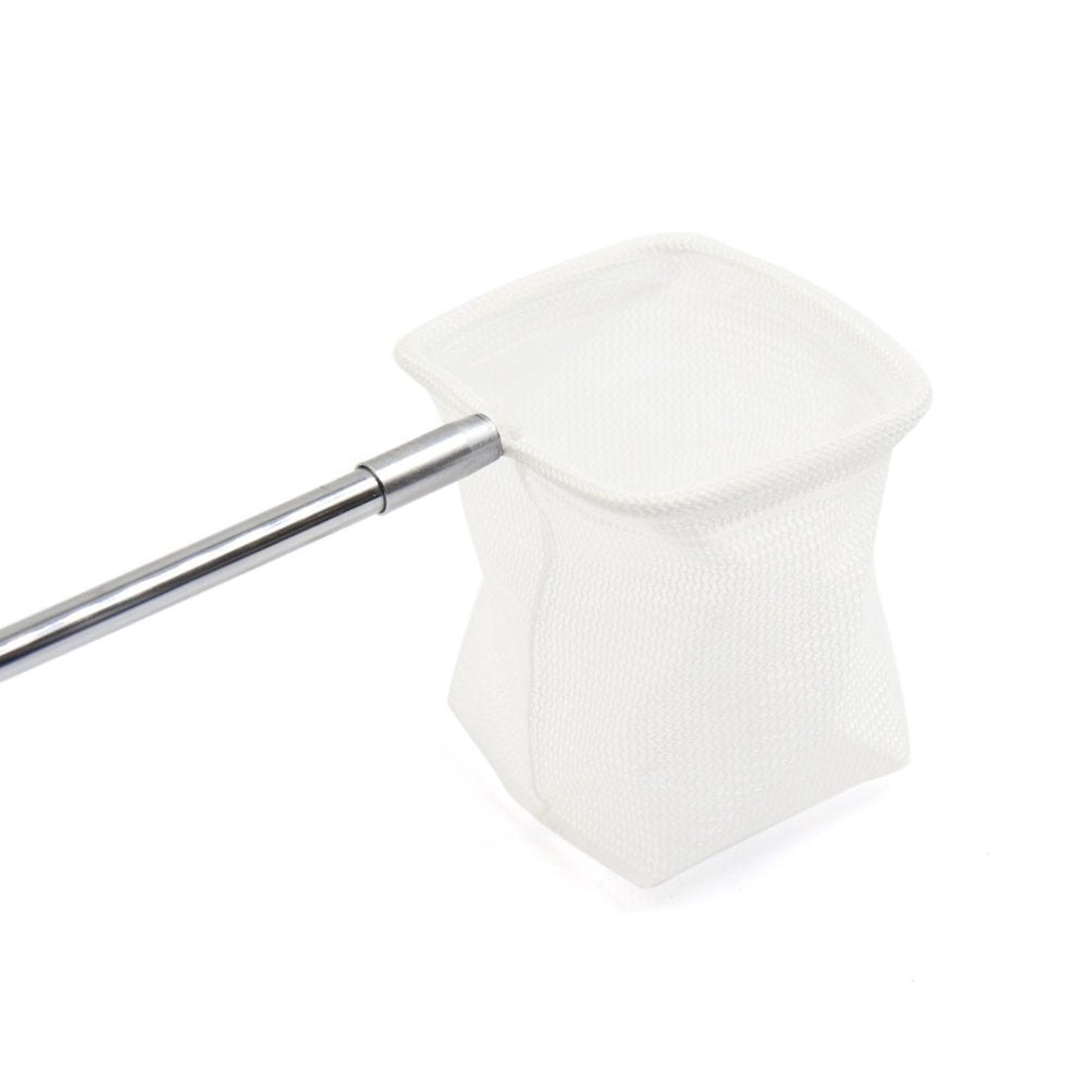 Red Telescopic Handle Square Fish Shrimp Landing Net for Betta Aquarium Pond Animals & Pet Supplies > Pet Supplies > Fish Supplies > Aquarium Fish Nets Unique-Bargains