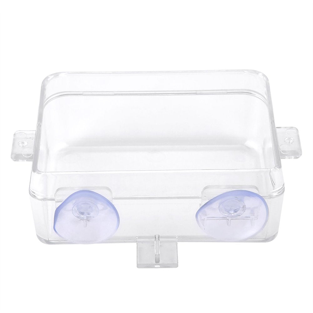 Senjay Reptile Basin, 1 Pcs Worm Feeding Basin Tortoise Reptile Food Water Bowl, Amphibians Reptiles Anti-Escape Feeder for Newt Turtles Animals & Pet Supplies > Pet Supplies > Reptile & Amphibian Supplies > Reptile & Amphibian Food Senjay