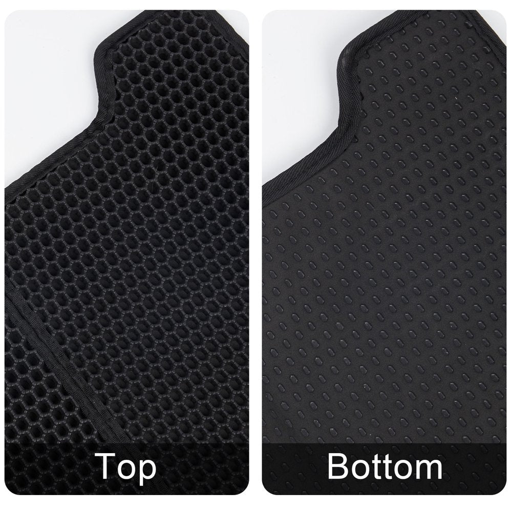 Mewmewcat Cat Litter Mat Double Layer Foldable Mat Litter Box Rug Animals & Pet Supplies > Pet Supplies > Cat Supplies > Cat Litter Box Mats Mewmewcat