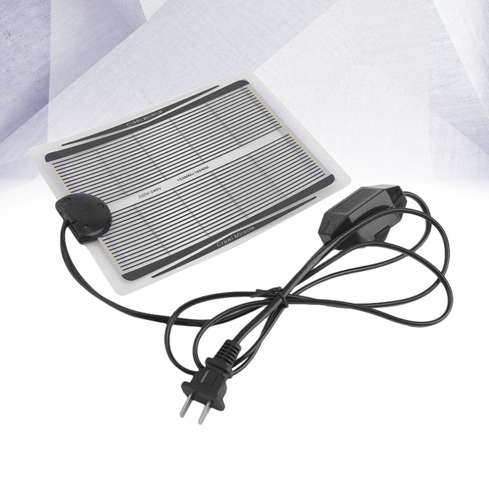 5W Adjustable Temperature Pet Heating Warmer Amphibians Bed Mat Cushion Animals & Pet Supplies > Pet Supplies > Reptile & Amphibian Supplies > Reptile & Amphibian Substrates PINXOR