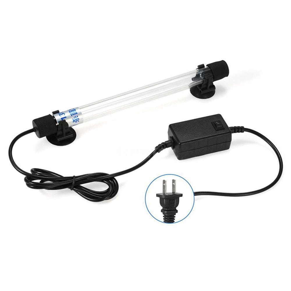 5W Aquarium UV Sterilizer Light Submersible Water Clean Lamp for Pond Fish Tank US Plug Animals & Pet Supplies > Pet Supplies > Fish Supplies > Aquarium Lighting Mylobeth 13W