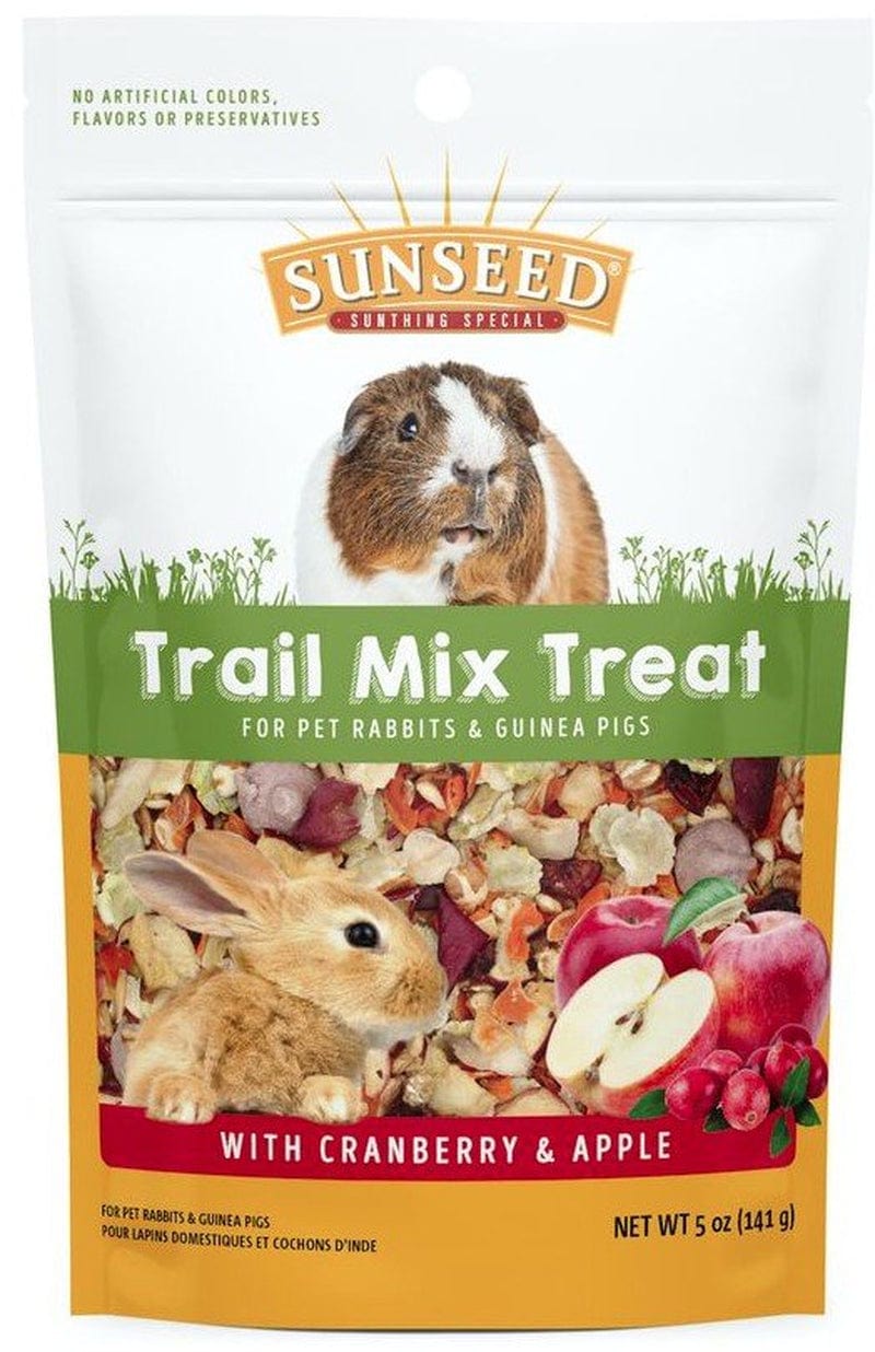 60 Oz (12 X 5 Oz) Sunseed Trail Mix Treat with Cranberry and Apple for Rabbits and Guinea Pigs Animals & Pet Supplies > Pet Supplies > Small Animal Supplies > Small Animal Treats Sun Seed