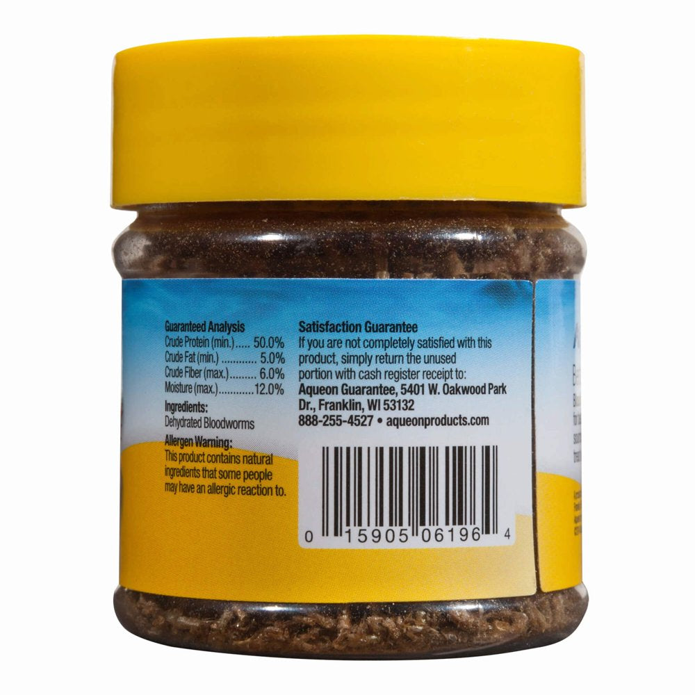 Aqueon Betta Treat Freeze Dried Bloodworms Animals & Pet Supplies > Pet Supplies > Bird Supplies > Bird Treats Central Pet Distribution