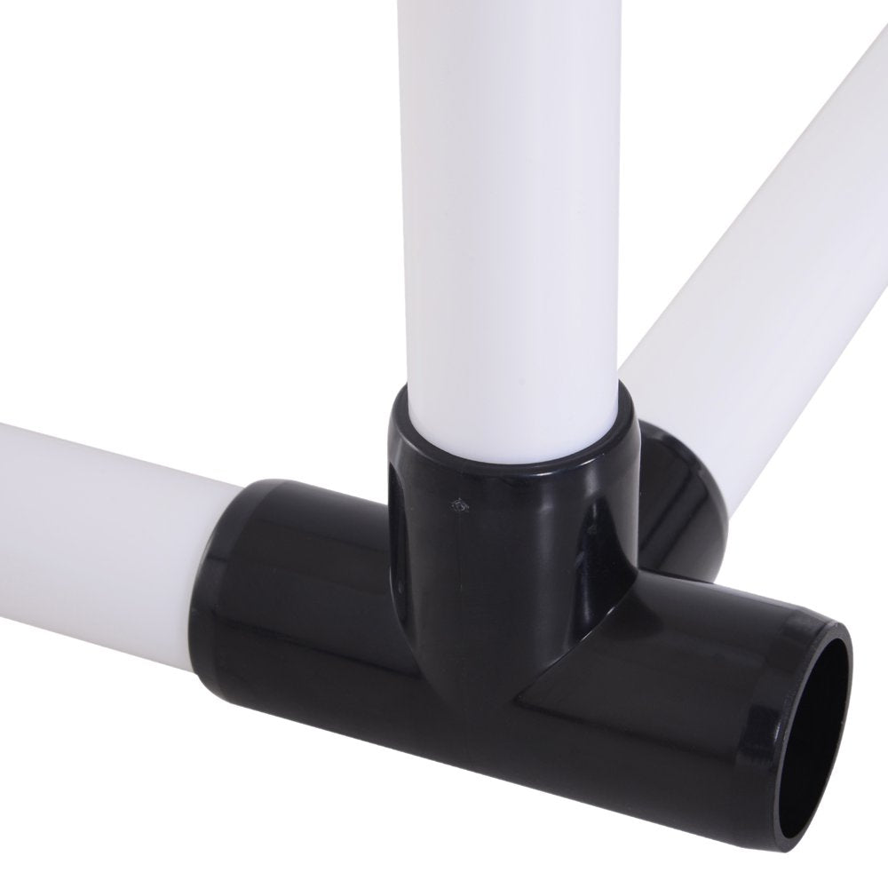 Pawhut 5 Piece Outdoor Game Dog Agility Training Equipment Set Agility Starter Kit Jumping Ring Hurdle Bar Tunnel Animals & Pet Supplies > Pet Supplies > Dog Supplies > Dog Treadmills Aosom LLC