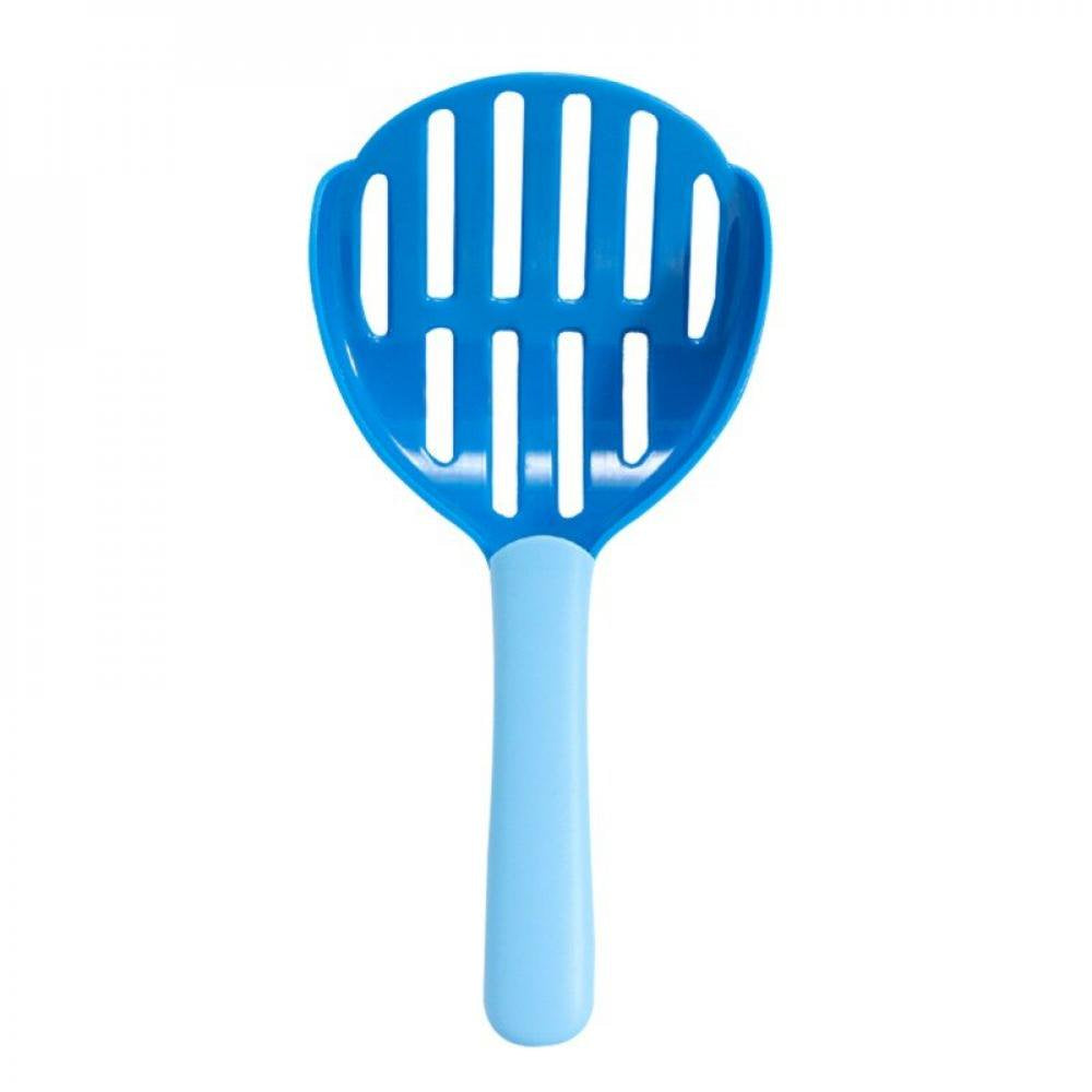 Left Wind Large Cat Litter Spooneasily Scooped Cat Litter Stronger ABS Plastic Non-Stick Coating Keeping It Clean and Hygienic Pink Animals & Pet Supplies > Pet Supplies > Cat Supplies > Cat Litter 700095802 Blue