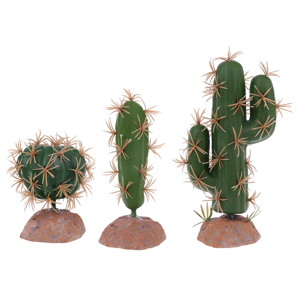 HOTYA Reptiles Habitat Green Plastic Terrarium Plant for Amphibians Home Garden Orname Animals & Pet Supplies > Pet Supplies > Reptile & Amphibian Supplies > Reptile & Amphibian Habitats HOTYA