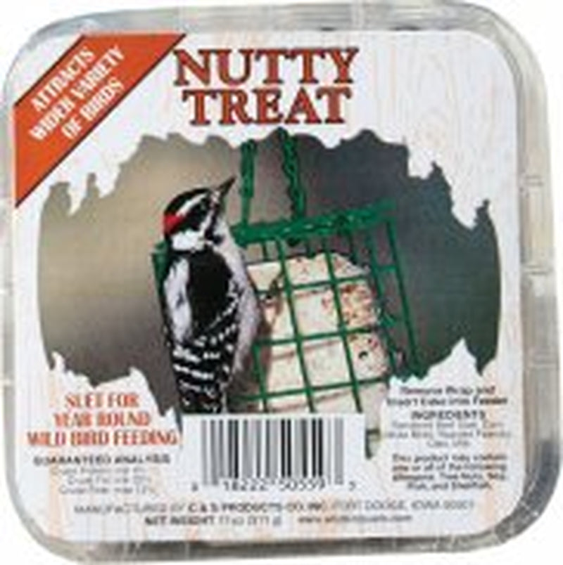 C and S Products Co Inc P-Nutty Treat Picture Label 11 Ounce Animals & Pet Supplies > Pet Supplies > Bird Supplies > Bird Treats C. & S. Prod.