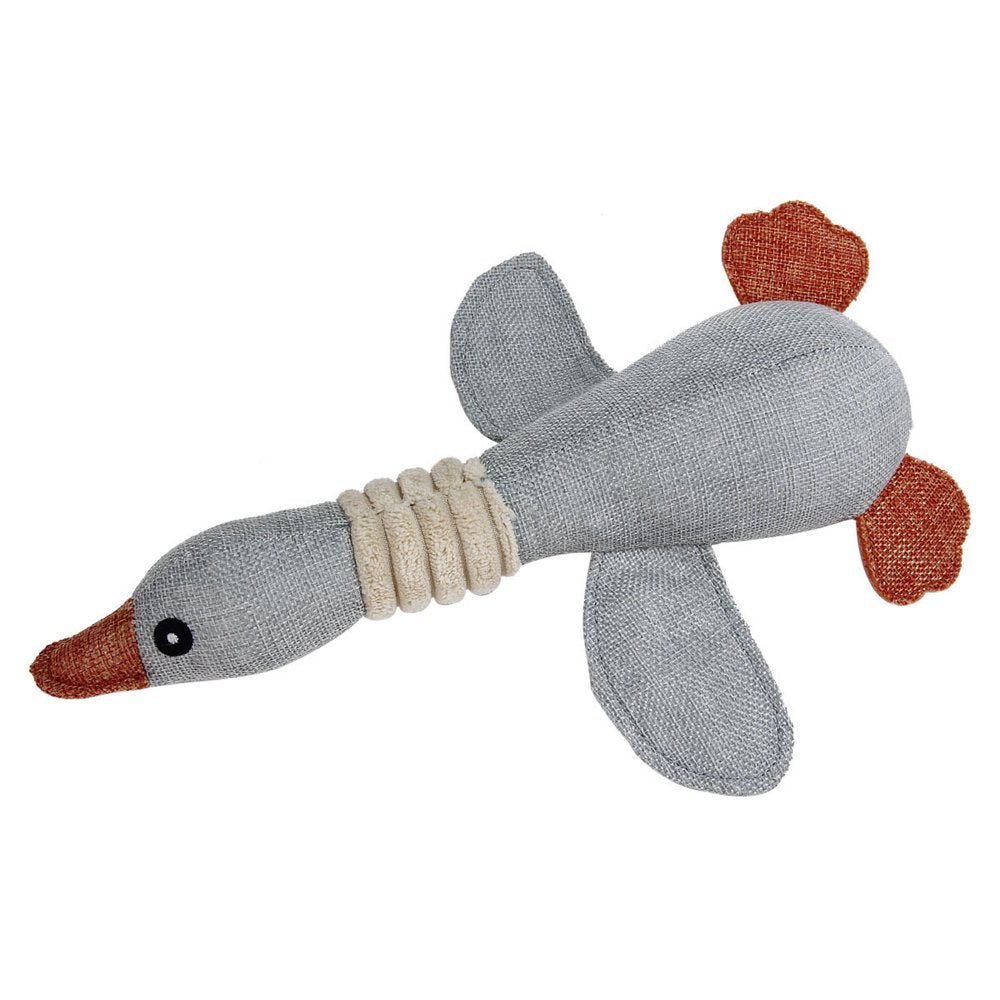 Taize Dog Chew Squeak Wild Goose Shape Sounds Toy Cleaning Teeth Puppy Training Supply Animals & Pet Supplies > Pet Supplies > Dog Supplies > Dog Toys Taize