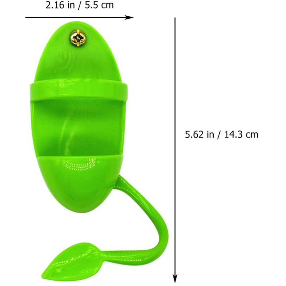 Bird Cuttlebone Holder,Perches Plastic Cuddle Bone Feeding Racks Parrot Cage Stands Accessories for Cockatiels Parakeets Budgies Finches (2PCS) Animals & Pet Supplies > Pet Supplies > Bird Supplies > Bird Cage Accessories tengfan