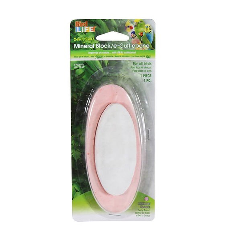 ECUTTLEBONE-BERRY FLAVOR Animals & Pet Supplies > Pet Supplies > Bird Supplies > Bird Treats Penn-Plax