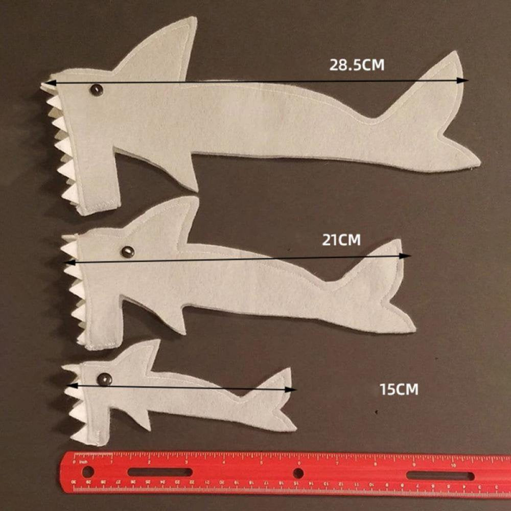 Clearance! Bearded Dragon Shark Outfit Lizard Reptile Shark Costume Handmade Felt Bearded Dragon Harness for Chameleon Gecko Anole Iguana Amphibians, Gray, S Animals & Pet Supplies > Pet Supplies > Dog Supplies > Dog Apparel Peyan