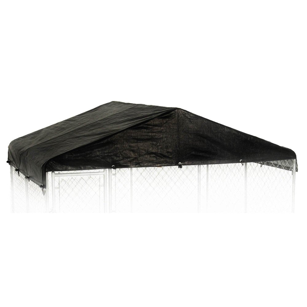 Weatherguard 10' X 10' Dog Run Kennel Waterproof Roof Cover Only (2 Pack) Animals & Pet Supplies > Pet Supplies > Dog Supplies > Dog Kennels & Runs Weatherguard