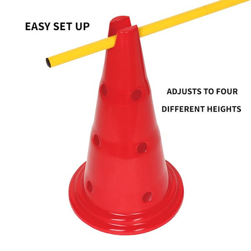 Etna Dog Agility Hurdle Set - 6 Canine Obedience Training Exercise Con Animals & Pet Supplies > Pet Supplies > Dog Supplies > Dog Treadmills Etna Products