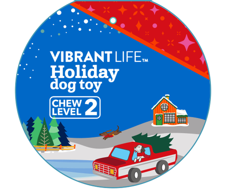 Vibrant Life Dog Toys Jack Buffalo Plush, Ball, Medium Pet Toy Animals & Pet Supplies > Pet Supplies > Dog Supplies > Dog Toys HUGFUN