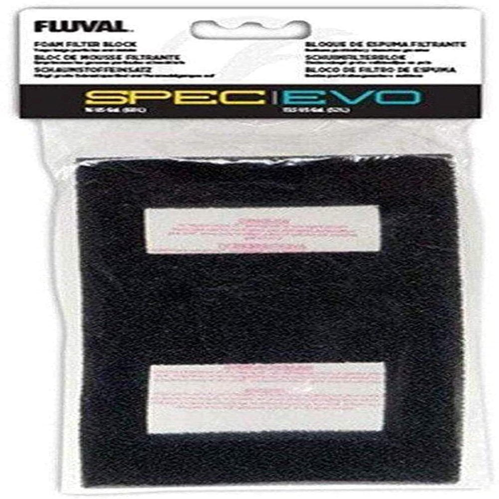 Fluval Spec/Evo Foam Filter Block, Replacement Aquarium Filter Media, 10532 Animals & Pet Supplies > Pet Supplies > Fish Supplies > Aquarium Filters Fluval
