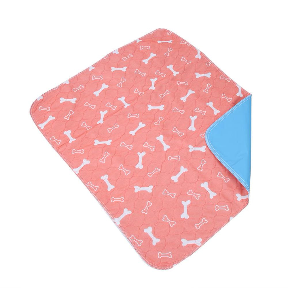 Tebru Reusable Dog Pee Pad, Reusable Waterproof Puppy Dog Cat Pee Bed Pad Carpet Urine Pet Trainging Mat , Waterproof Dog Pee Pad Animals & Pet Supplies > Pet Supplies > Cat Supplies > Cat Beds Tebru M