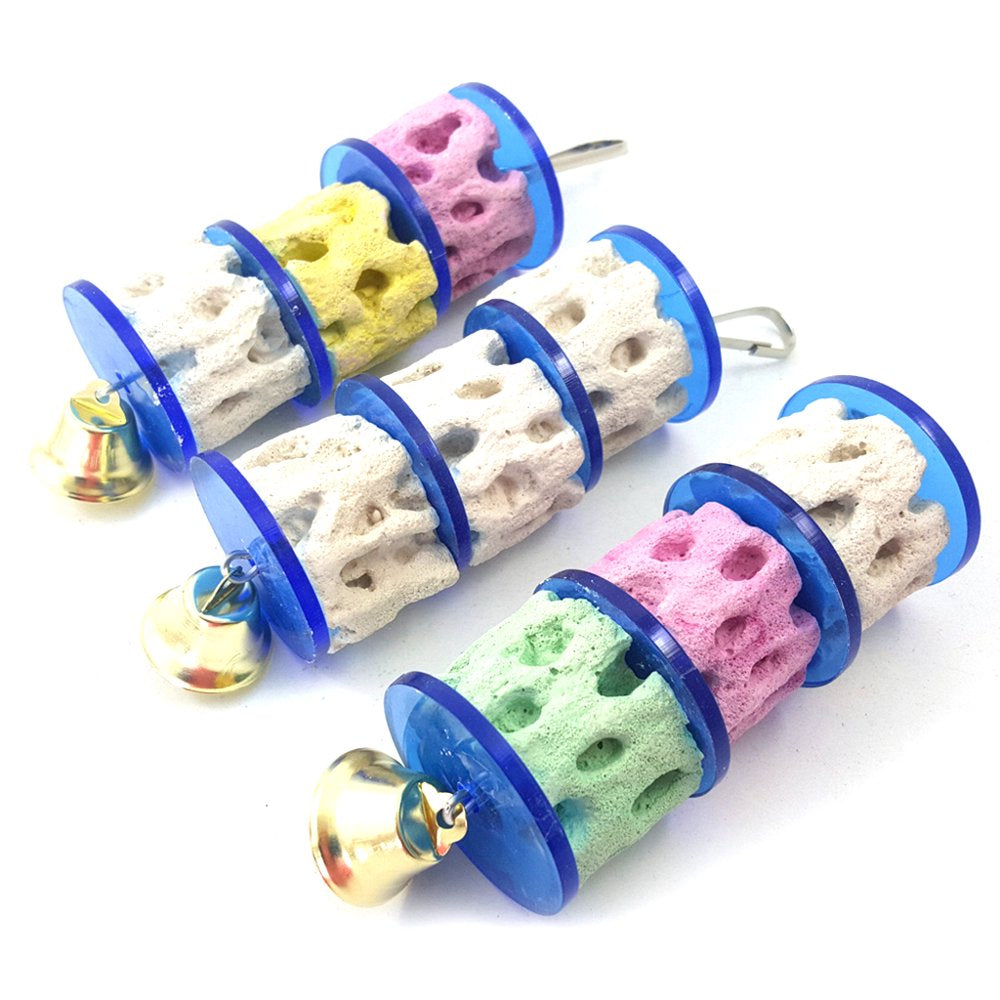 Heroneo Bird Calcium Teeth Grinding Chew Treats Toy for Parrot Parakeet Cockatiel Conur Animals & Pet Supplies > Pet Supplies > Bird Supplies > Bird Treats Heroneo