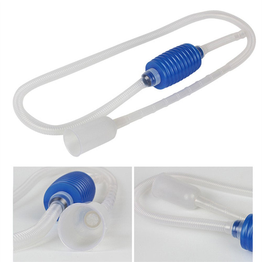 Aquarium Handheld Siphon with Filter Home Shop Fish Tank Water Change Hand Pump Dirt Feces Cleaning Tool Aquatic Supplies Animals & Pet Supplies > Pet Supplies > Fish Supplies > Aquarium Cleaning Supplies EOTIA