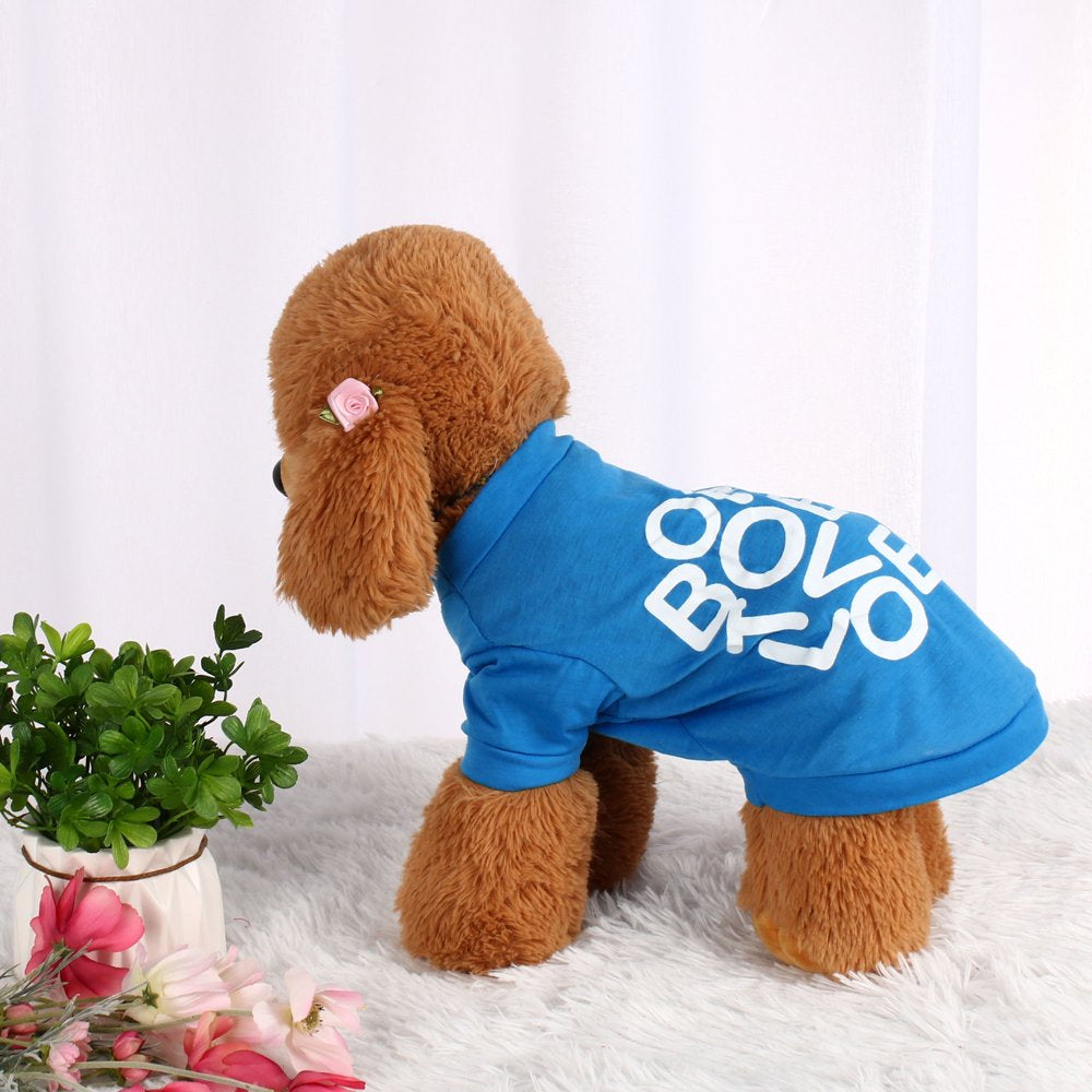 Pet T Shirt Summer Dog Puppy Small Pet Cat Apparel Clothes Vest Tops Costume Outfits, #1, M Animals & Pet Supplies > Pet Supplies > Dog Supplies > Dog Apparel Unique Bargains L #22