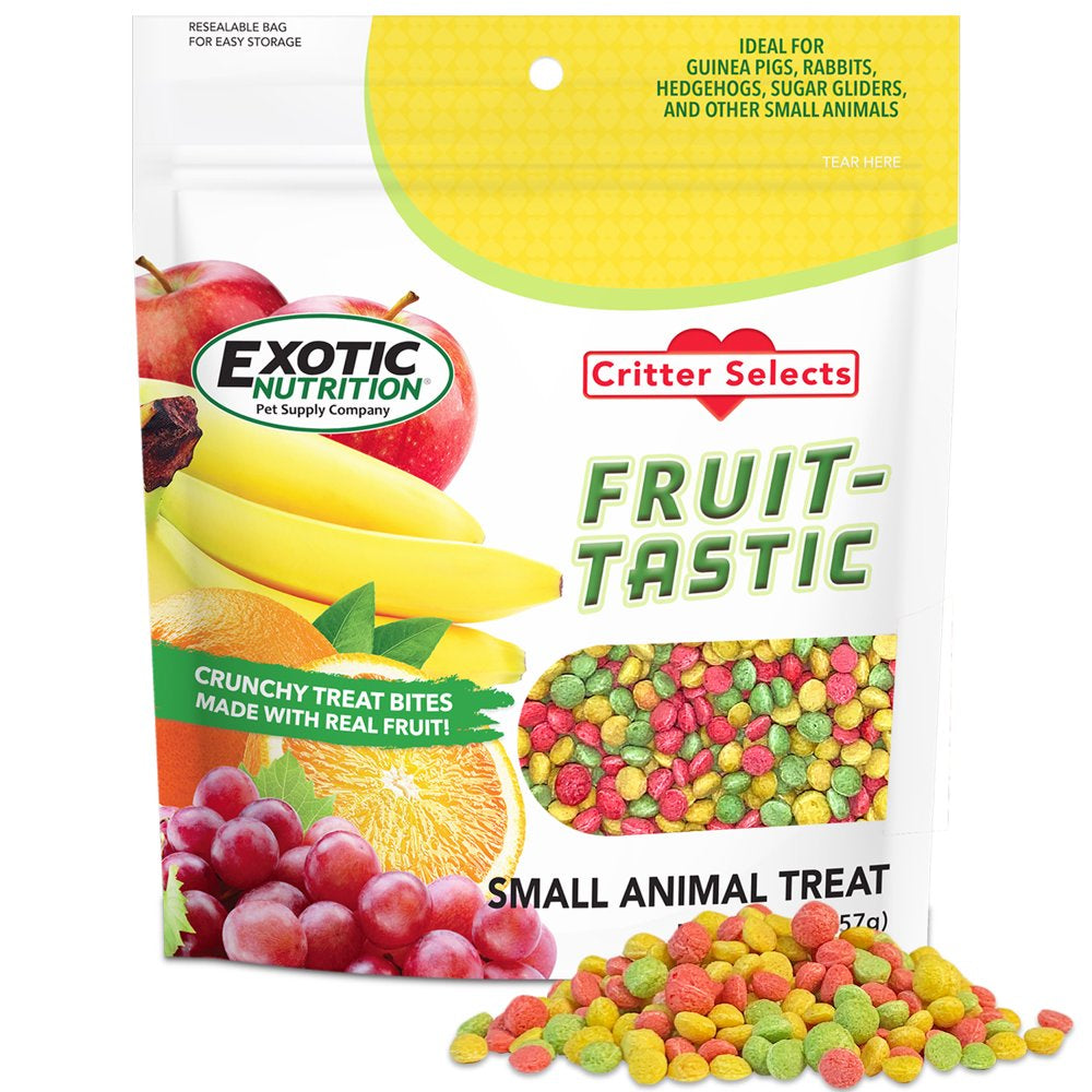 Exotic Nutrition Fruit-Tastic Treat 2 Oz. Animals & Pet Supplies > Pet Supplies > Small Animal Supplies > Small Animal Treats Exotic Nutrition
