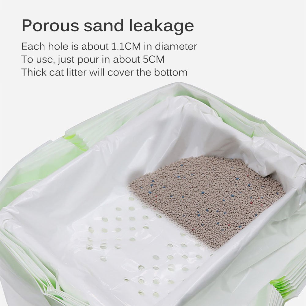 Cat Litter Liners Filter Bag for Recycling Cat Litter Cat Poop Bag Pet Cat Cleaning Supplies Animals & Pet Supplies > Pet Supplies > Cat Supplies > Cat Litter ViiTech