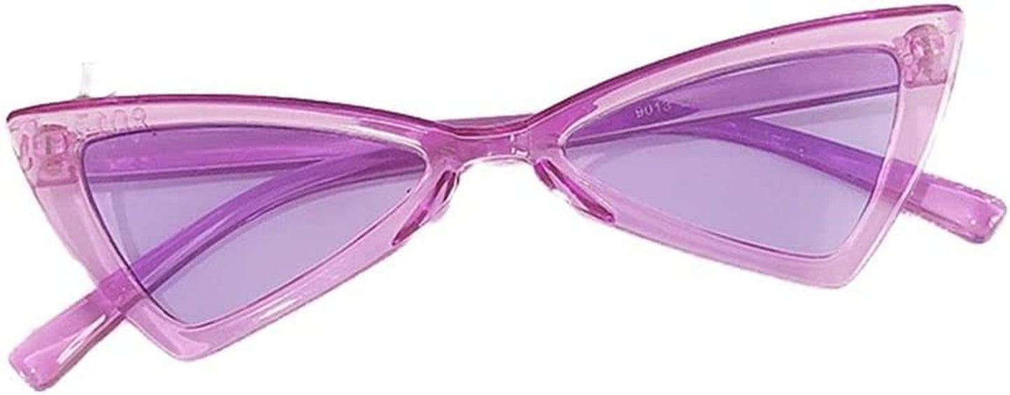 BYBYCD Fashion Cool Pet Decorations Cat Eye Shape Photos Props Pet Glasses Eye-Wear Pet Products Dog Sunglasses(Pink) Animals & Pet Supplies > Pet Supplies > Dog Supplies > Dog Apparel BYBYCD Purple