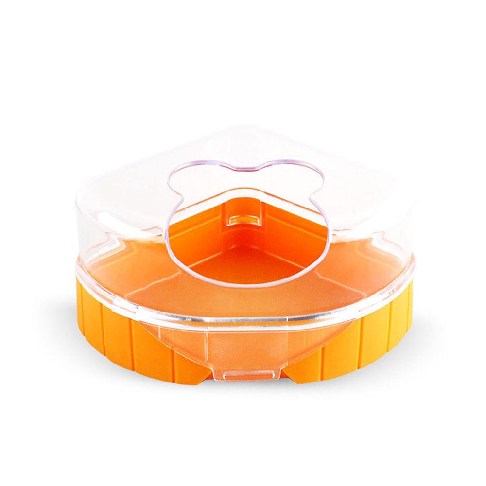Small Animal Hamster Bed Bathroom Cage Toys Accessories Plastic Pet Bath Relax Habitat House Sleep Pad for Guinea Pigs Animals & Pet Supplies > Pet Supplies > Small Animal Supplies > Small Animal Habitats & Cages Teucfsky