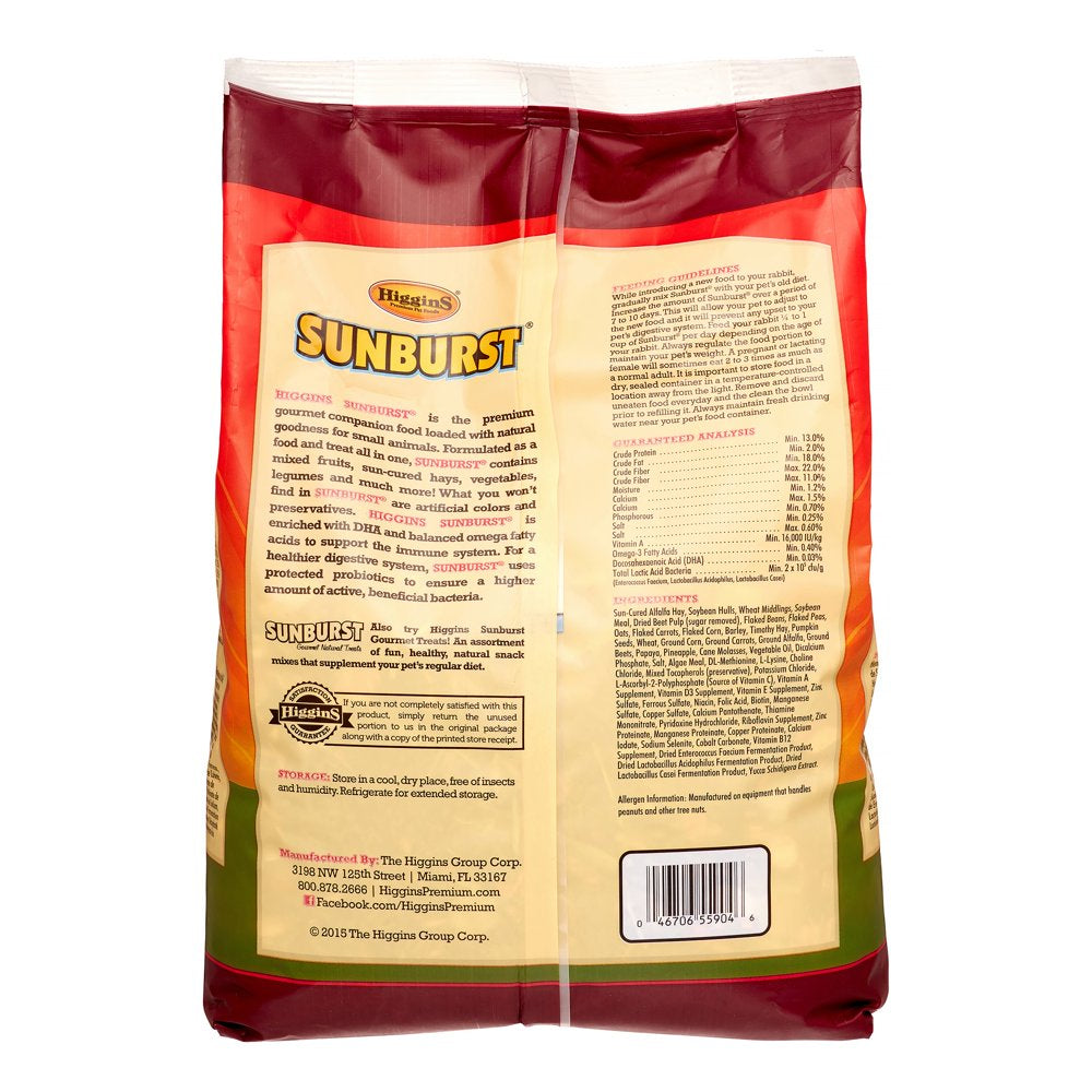 Higgins Vita Garden Rabbit Small Animal Food, 22 Lb Animals & Pet Supplies > Pet Supplies > Small Animal Supplies > Small Animal Food HIGGINS GROUP