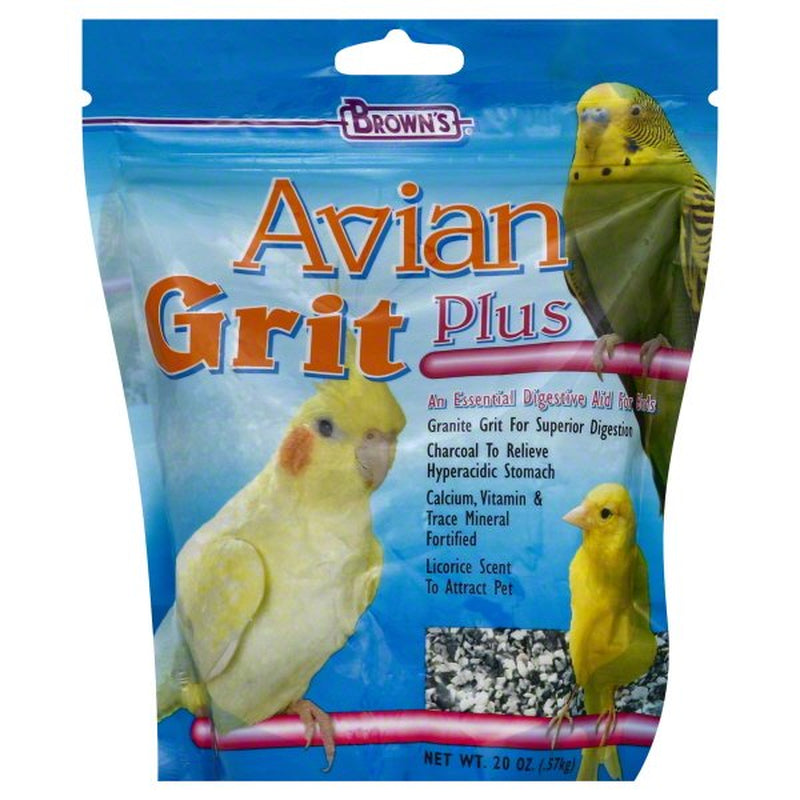 F.M. Brown`S Sons, Inc. Avian Grit Premium Bird Gravel 20 Oz Animals & Pet Supplies > Pet Supplies > Bird Supplies > Bird Treats FM Browns Sons