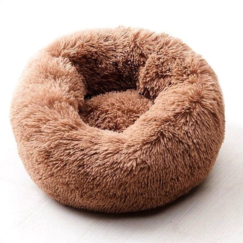 7 Colors round Plush Cat Bed Dog House Puppy Cushion Pet Sleep Winter Warm Blanket Fluffy Soft Pet Bed Animals & Pet Supplies > Pet Supplies > Cat Supplies > Cat Beds Willstar
